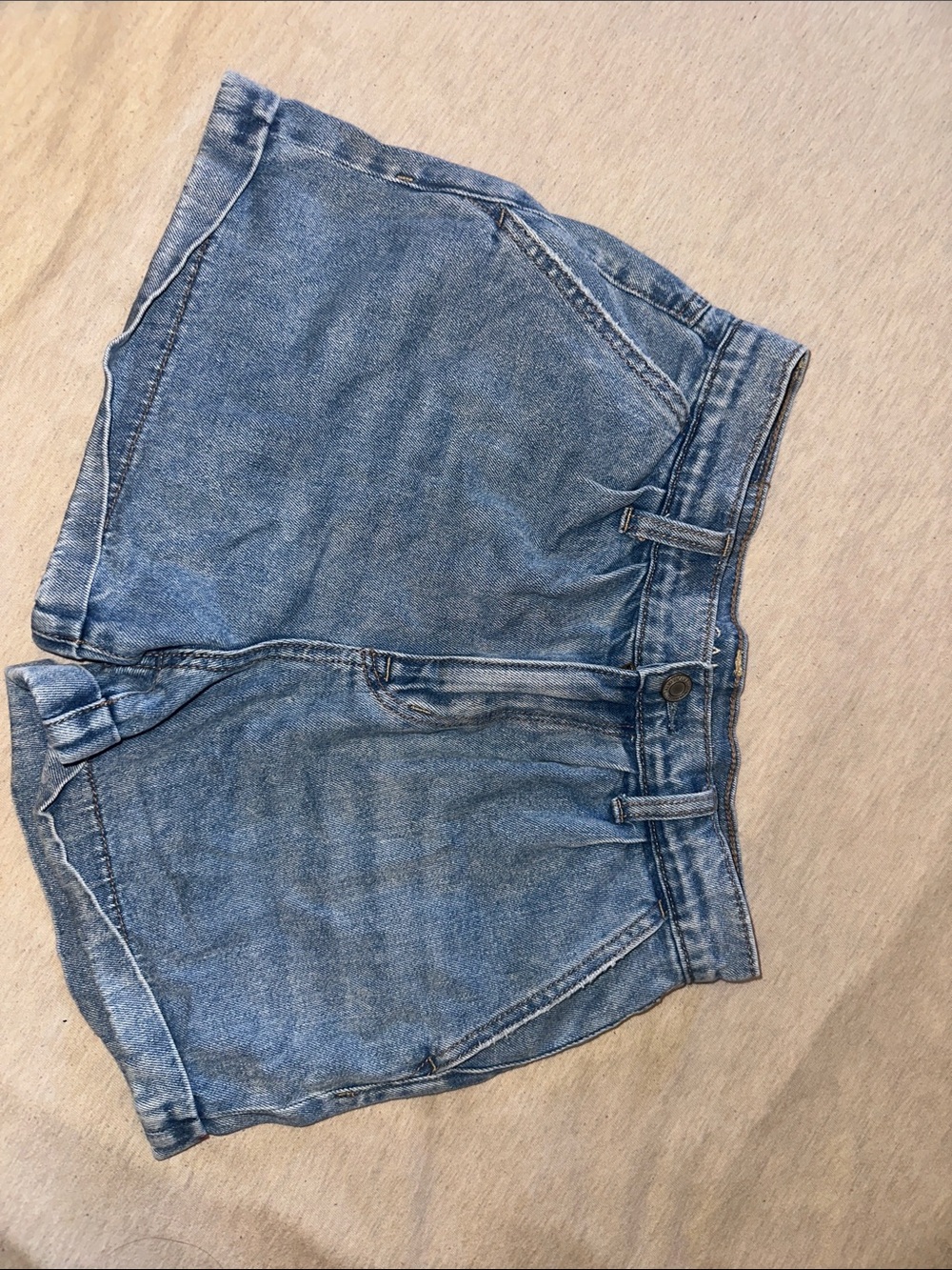 American Eagle Outfitters Light Blue Denim Shorts